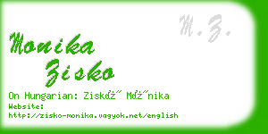monika zisko business card